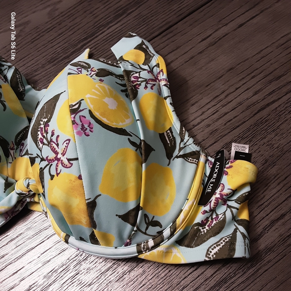 ADORE ME SWIMSUIT 38DDD /0X Floral Bikini Set - Picture 10 of 15